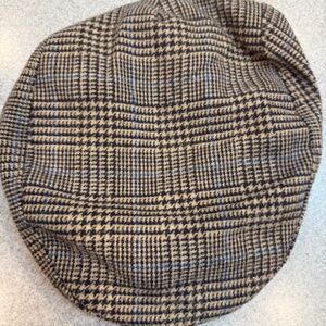 COUNTRY GENTLEMAN 1970’s Vintage DRIVING Newsboy Cap PURE WOOL 7 3/8